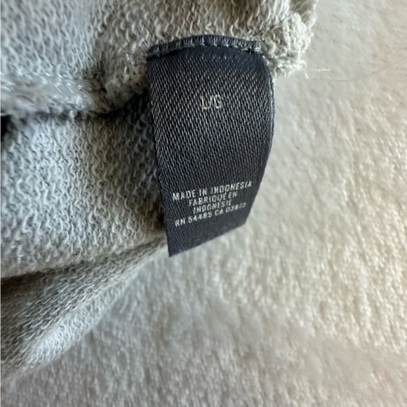 AERIE Gray Lace Up Sides Sweatshirt Size large - Picture 14 of 16